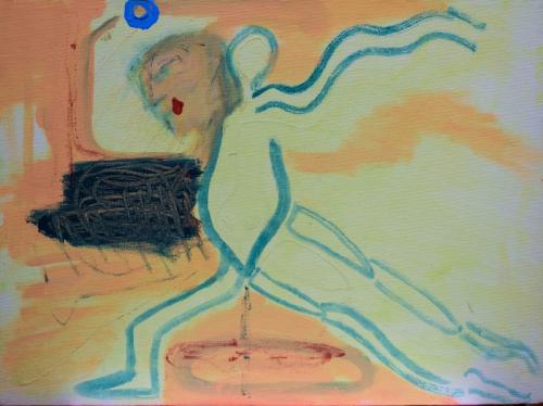  glow in the dark | 30 x 40cm